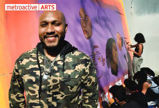 The Fire of Truth: HERO Tent's communal traveling mural dedicated to Black women organizers